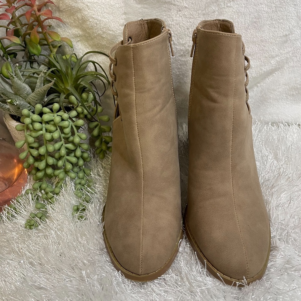 Yoki Tan Booties - Picture 2 of 8